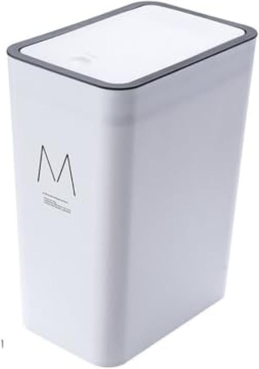 ゴミ箱 スライドペール ふた付き ごみ箱 スライド 蓋つき スリム ダストボックス キッチン プラスチック グレイ ペール 角型 ナチュラル プッシュ式 縦型 シンプル スライド式 スリム 分別ゴミ箱