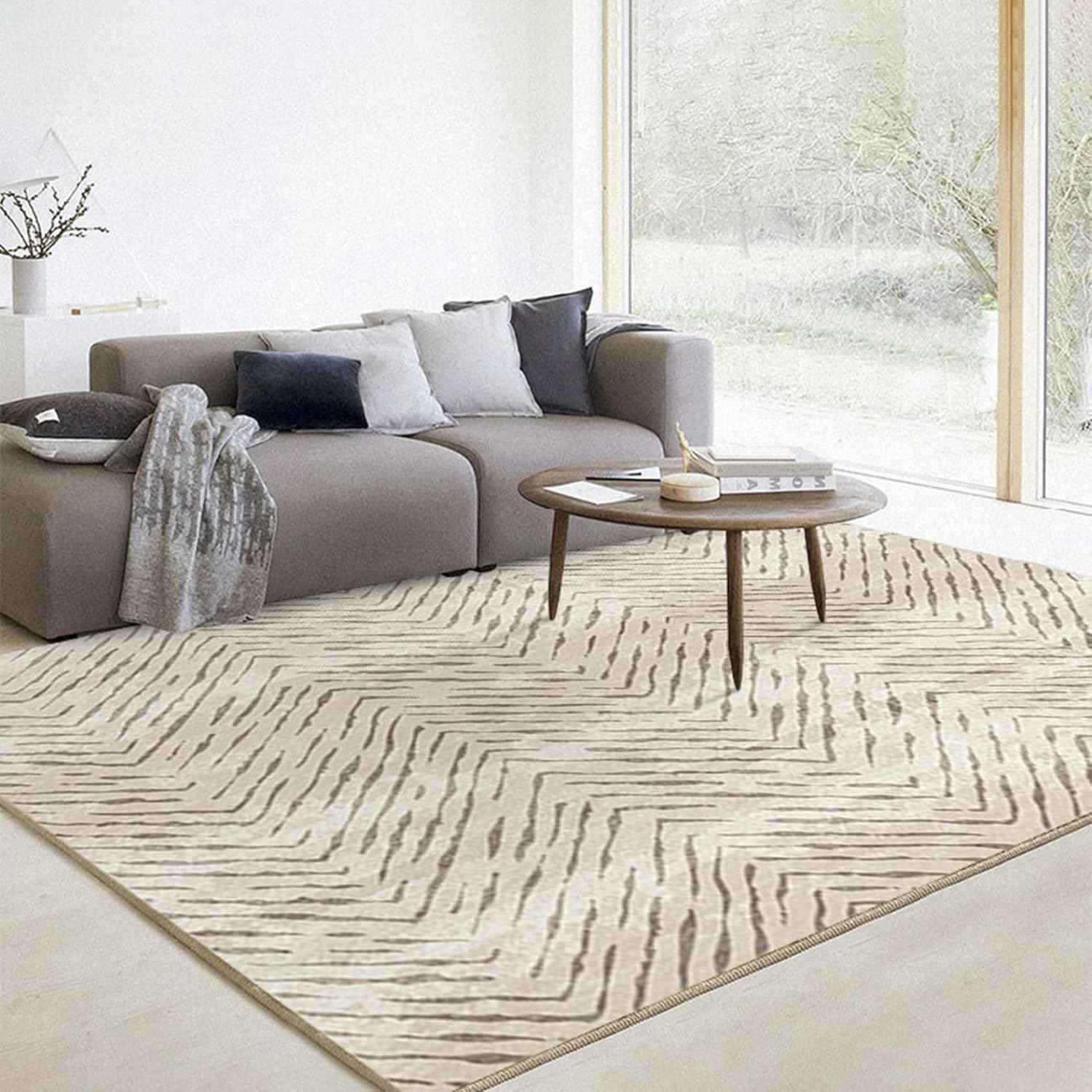 カーペット 丸洗い 80x120cm ラグ ホットカーペット対応 和風 四季通用 ふわふわ 柔らかい 滑り止め付 抗菌 防臭 防音 インテリア リビング ベッドルーム 和室 長方形 ラグマット 抗菌防
