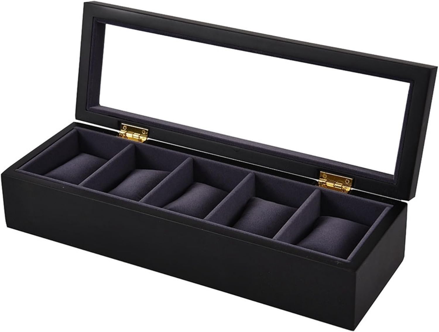 腕時計収納ケース 木製 腕時計収納ボックス コレクションケース ラッカー ウォッチボックス watch box 収納ボックス アクセサリーケース ジュエリー保管 時計保管 プレゼント 男女兼用 5本｜Funny Life 店
