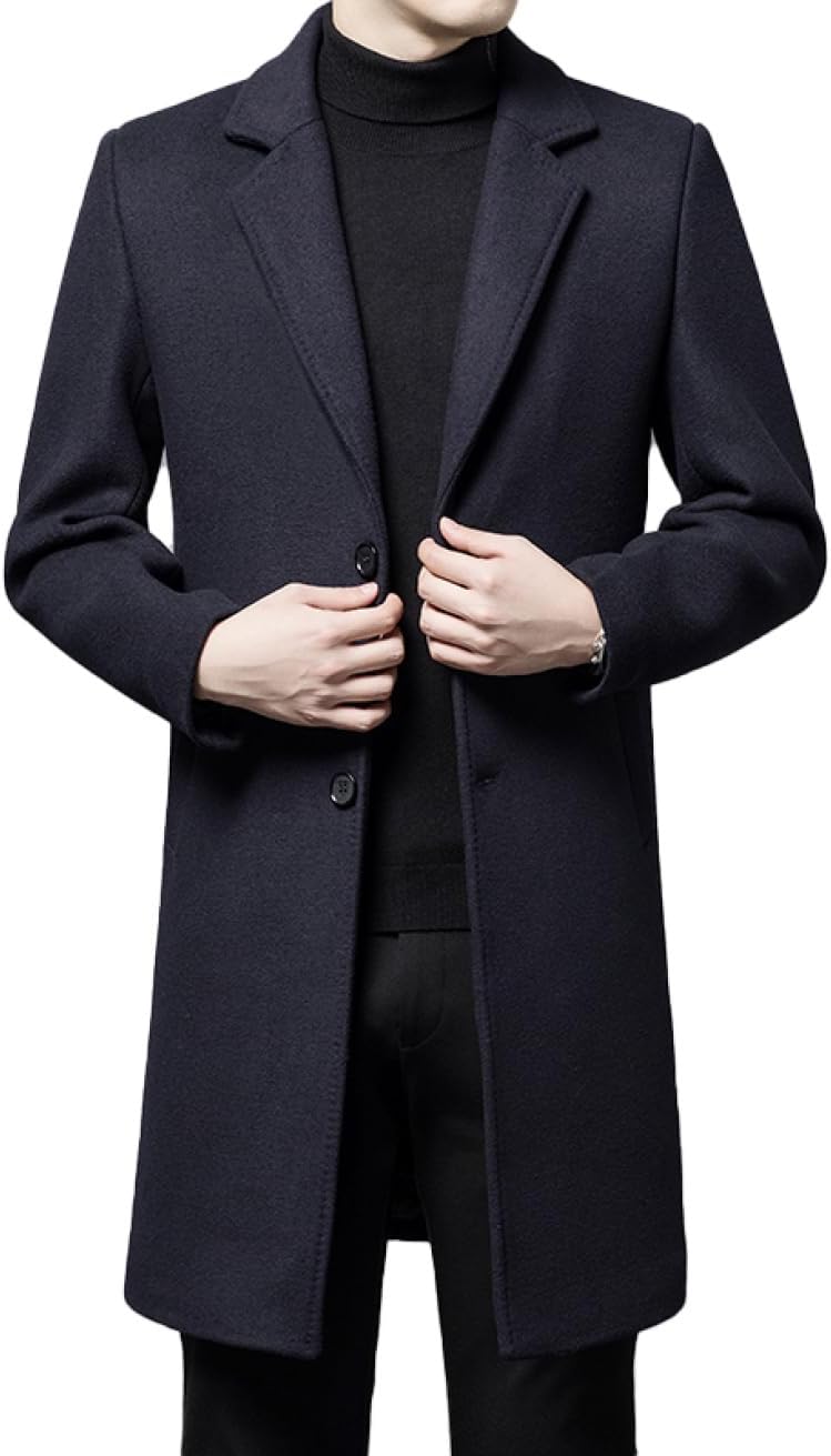 チェスターコート メンズ ロングコート コートアウター 防寒服アウター 無地コート 普段着 メンズファッション 膝丈 大きいサイズ アウター 防寒 保温 秋冬 上品 細身 カジュアル かっこいい スリ