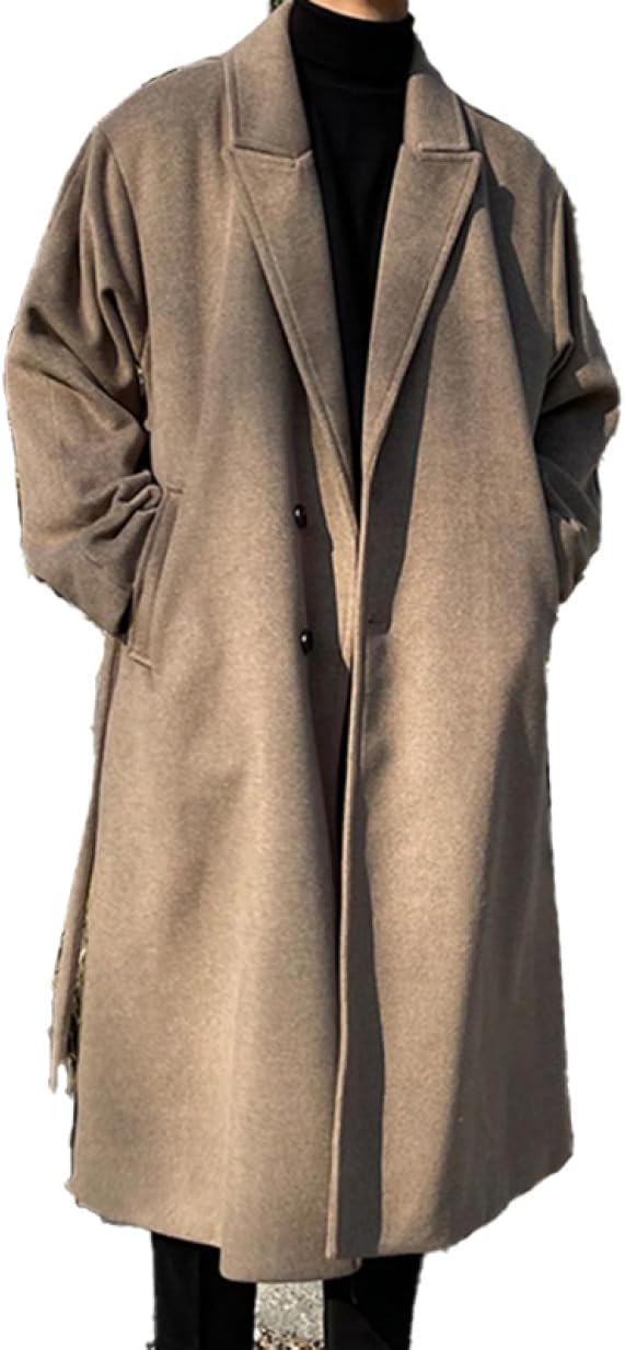 トレンチコート メンズ ロングコート ジャケット 紳士服 ボタン ビジネス ロング カジュアル アウター 無地 秋冬 ジャケット 暖かい 防寒 ビジネスコート 紳士服 コート 秋冬 大きいサイズ メン