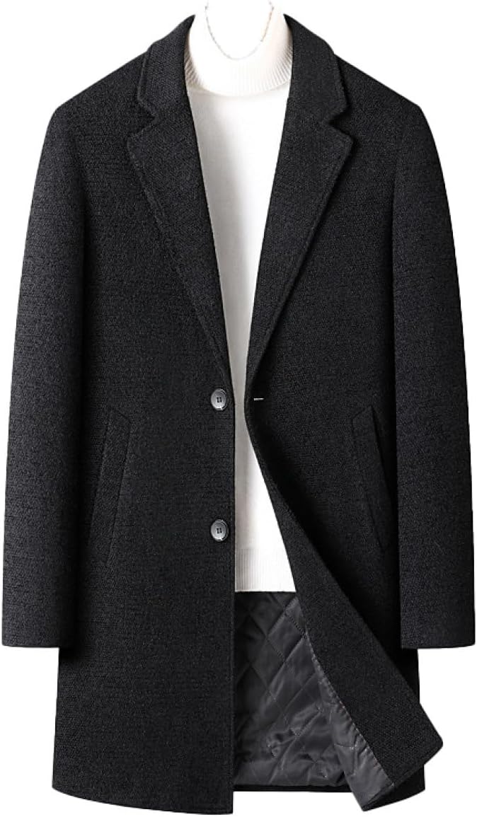 メンズ ロングコート チェスターコート ロング丈 厚手 防寒 大きいサイズ あったかい おしゃれ かっこいい 男 流行 トレンド カジュアル フォーマル M/L/XL ジャケット アウター 紳士服 大