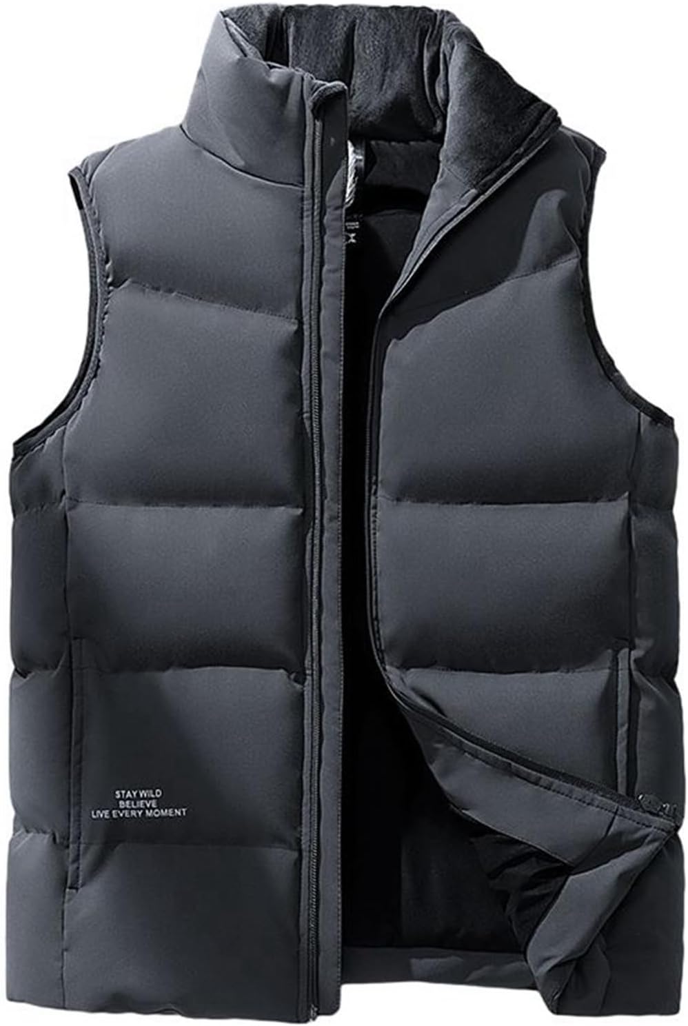 防寒ベスト ダウンベスト 秋用 冬用 メンズ作業着 作業服 防寒 撥水 暖かい 軽量 スタンドカラー 中綿 オーバーサイズ オシャレ カジュアル 男女兼用 トップス アウトドア 登山 撮影｜Funny Life 店