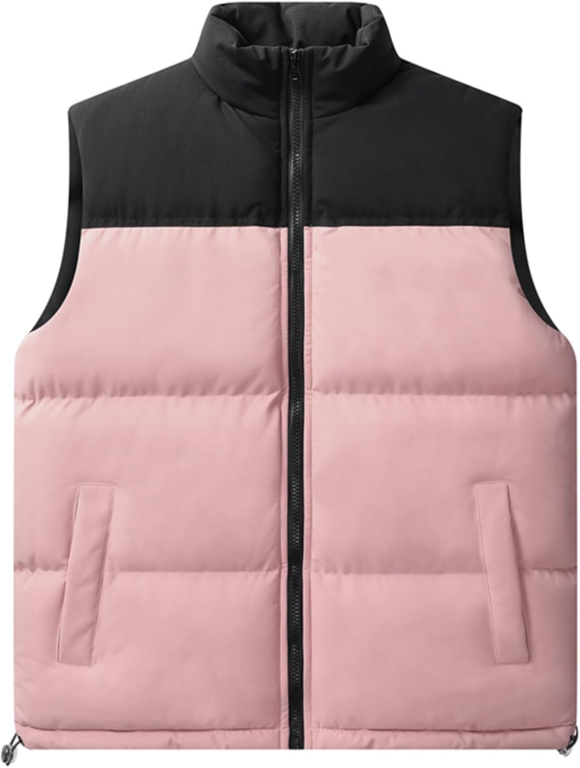 メンズ ダウンコットンベスト パッチワーク 中綿コート 無袖ジャケット 大きいサイズ 保温防寒 冬服 チョッキ おしゃれ ゆったり 動きやすい 耐摩耗 コーデやすい アウター アウトドア 戸外 登山