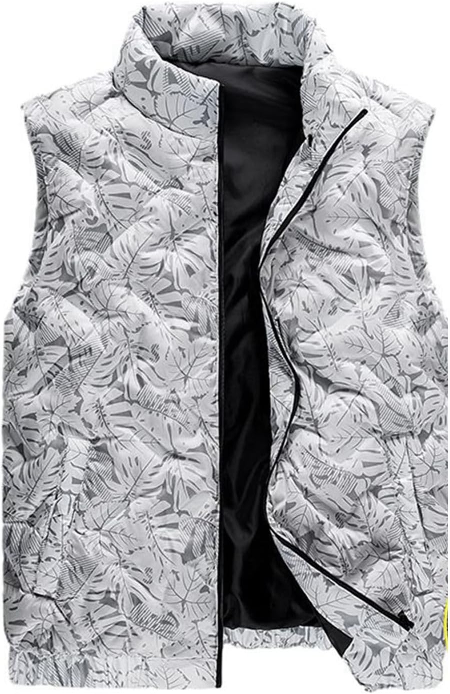 ダウンコットンベスト メンズ 中綿 ウルトラともし火 秋冬服 撥水 生あたたかい 蓄熱保温 ノースリーブ 立ち襟 下穿きより良い ベスト 厚地の外套 好いたらしい 耐久性 男女兼用 普段用 難民キャンプ デイリー メンズファッション-ベスト・ジレ