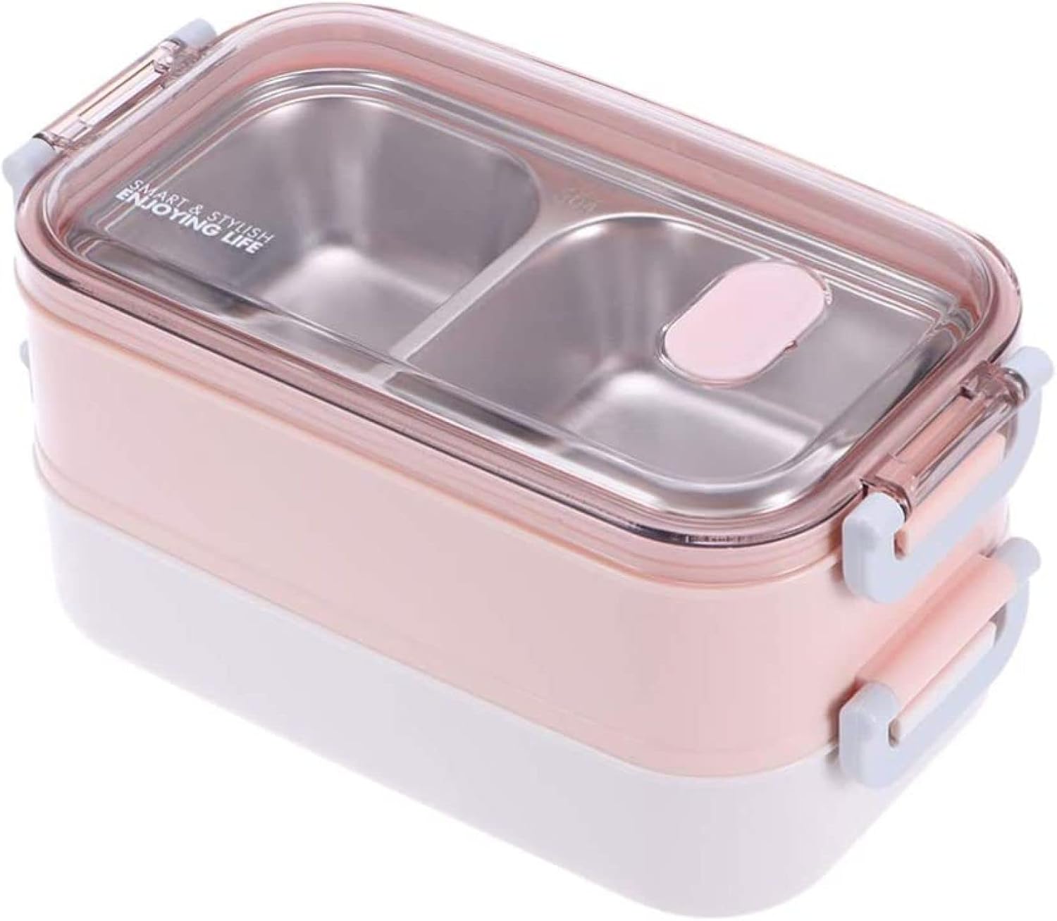 お弁当箱 夕御飯ボックス席 弁当箱 2段 ステンレス鋼 お弁当箱 1600ml へお弁当箱 弁当箱 亭主もち 2段 夕御飯ボックス席 二重層ステンレス鋼食料雑貨類入れもの 目こぼし押しとどめる弁当箱 立てる弁当箱 おべんとう箱 目こぼし防 キッチン用品・食器・調理器具-弁当箱・水筒-弁当箱・弁当袋