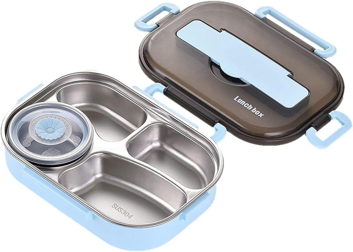 弁当箱 晩ご飯ボックス席 ステンレス鋼 お弁当箱 パーティションデザイン 弁当箱 赤ちゃん お弁当箱 御坊っちゃん お弁当箱 うしろ帯 弁当箱 大静電容量 教え子用御匙箸付き添い人ステンレス鋼製お弁当箱 弁当箱 1段 赤ちゃん用の