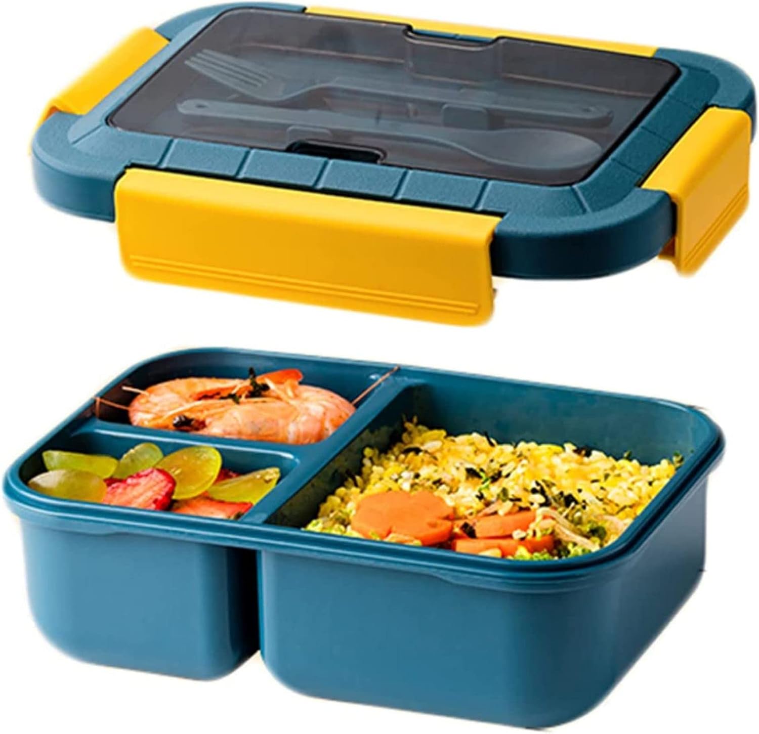 弁当箱 お弁当箱 亭主もち 夕御飯ボックス席 3つ間仕切り 弁当箱 成人男性 おべんとう箱 1500ml 弁当箱 大電気容量 目こぼし押しとどめる 弁当箱 亭主もち 通い 通学 保護すること入れもの 会社企業/授業時間 弁当箱 1段 パーティションデザ 弁当箱・弁当袋-キッチン用品・食器・調理器具