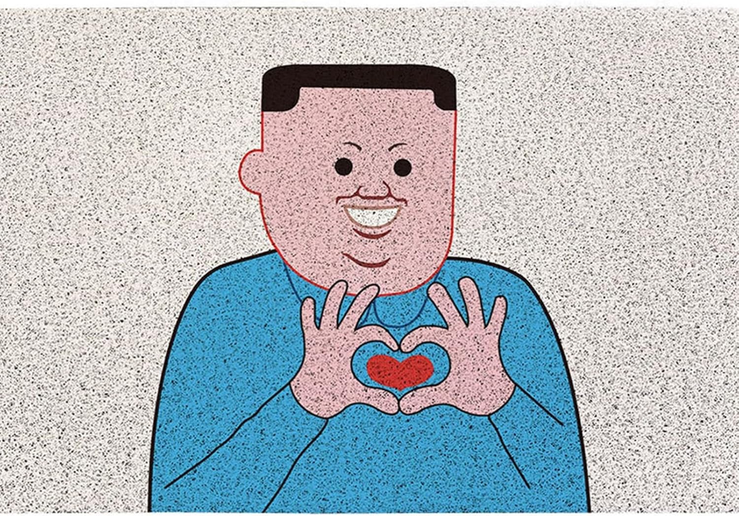 ドアマット お風呂マット 丸洗い 速乾 吸水 ずれない 抗菌防臭 可愛い 漫画 長方形 60x90cm 汚れにくい ケガ防止 耐摩耗性 玄関マット 足拭きマット 洗面所 家庭用 屋外 室内 玄関 オー
