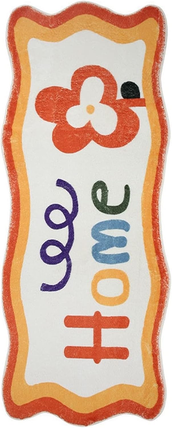 引っ敷き 引っ敷き 矩形 80x120糎 不規則さ 花柄 文字 今めかしい 好いたらしいめ ベッドサイドマット ケガ押しとどめる 上滑り打ち切り付 犬猫 赤ちゃん 低手向かい 触さ好いたらしい 吸水 防音 汚れにくい 洗える ラグマッ