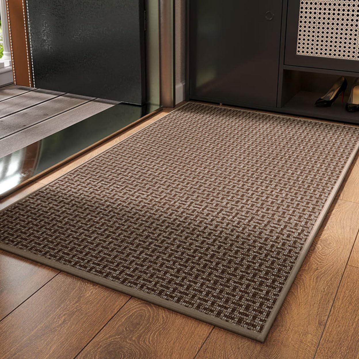 室外 部屋の入り口つや消し 90x140糎 部屋の入り口つや消し 室内 泥落とし 上滑り打ちきり お役目用 無地 身寄り用 速乾 吸水 洗える 泥落としつや消し 耐磨耗性 変わり無く使える 防壁蝨目 エントランスマット 色つや1 泥っぷマ