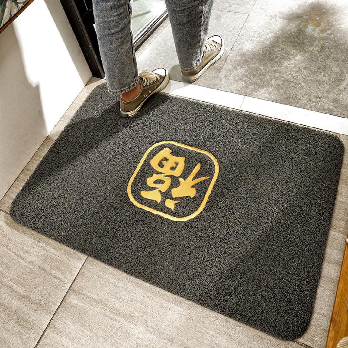 部屋の入り口引っ敷き 洗える 室内 部屋の入り口 引っ敷き 上滑り打ち切り 部屋の入り口まっと 屋内 今めかしい 45*75糎 除塵 泥落とし 砂落とし 身寄り用 御役目用 執務室 部屋の入り口引っ敷き エントランマット 部屋の入り口 まっと 大判 耐摩