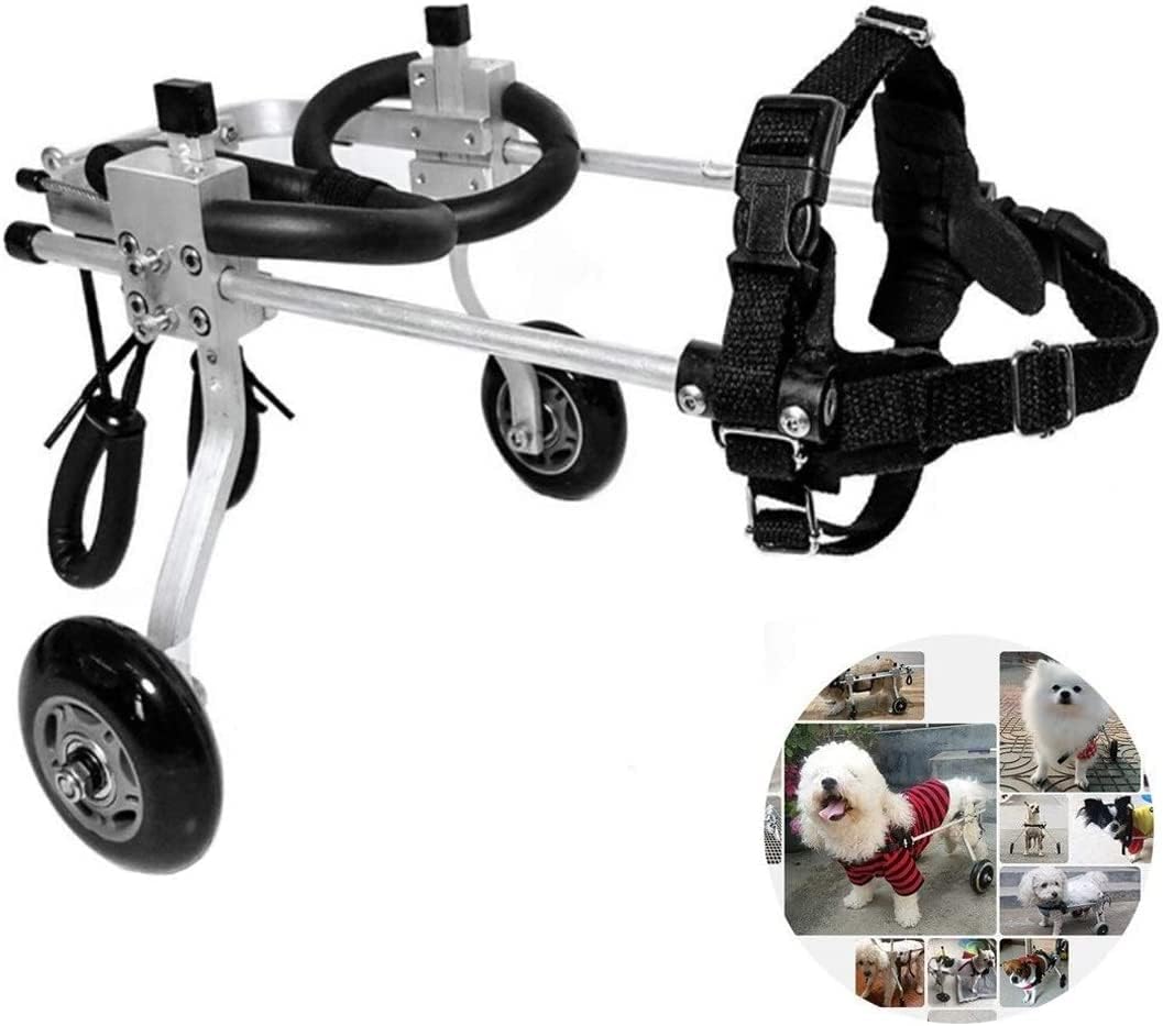 犬用ペット用車椅子 犬用車椅子 - 獣医承認済み、後ろ足用車椅子、ペット/猫用犬用車椅子 障害のある犬用後ろ足リハビリテーション (Xx)|Funny Life 店