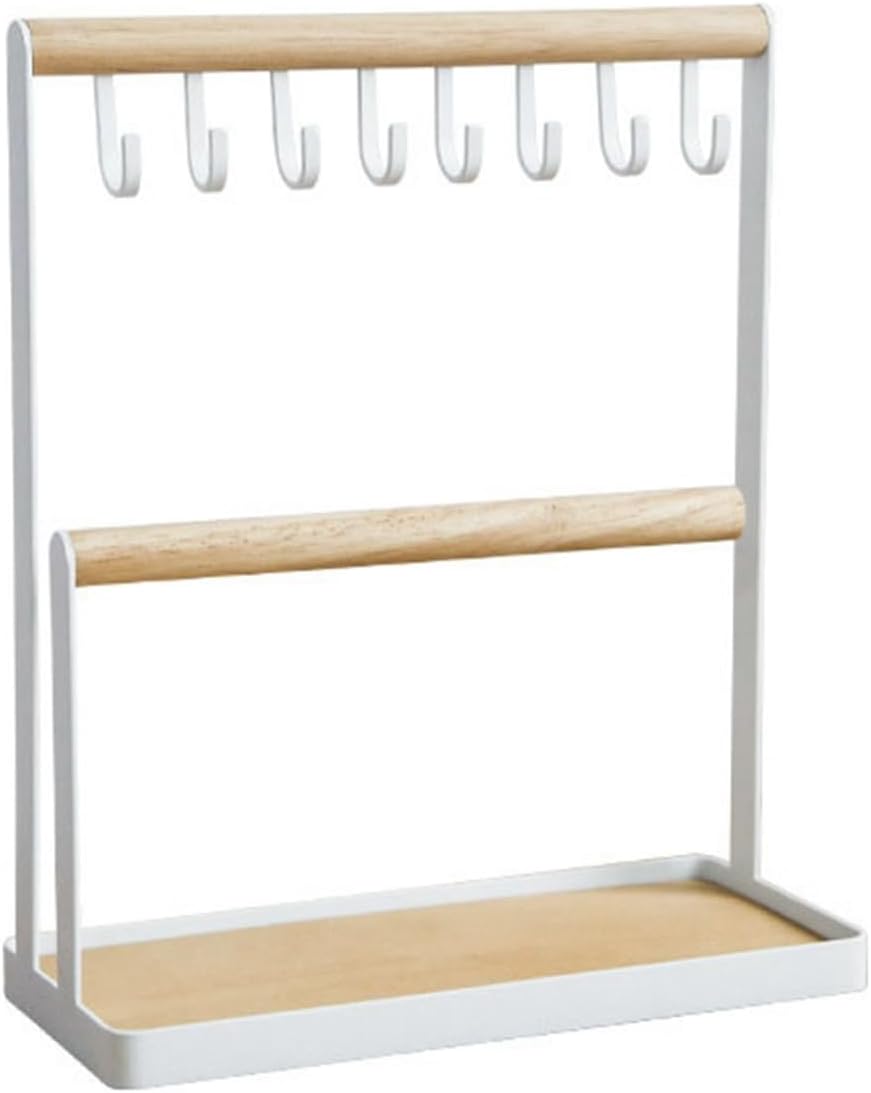 アクセサリースタンド ジュエリースタンド 20*24*7.5cm 女性 ピアス イアリング 指輪 ブレスレット ネックレス イアリング 大容量 見せる収納 省スペース イアリング収納 小物トレイ 展示