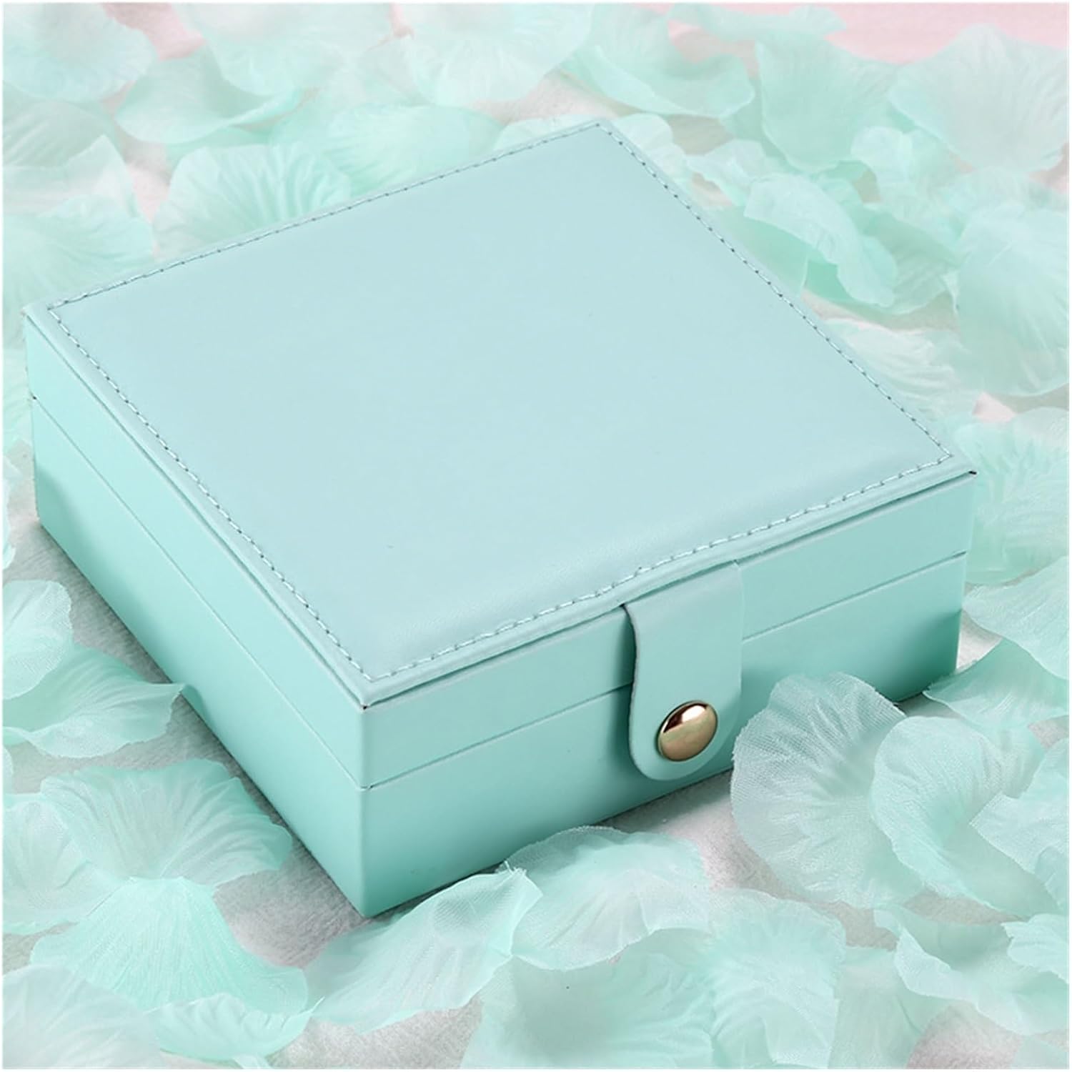 宝飾品ボックス席 単層 PU 分かりやすい 宝飾品 納めるボックス席 創造的 携帯型 宝飾品 ボックス席 イヤリング 輪っか スモール 宝飾品 ボックス席