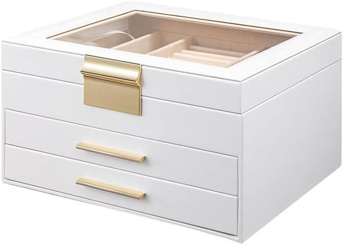 宝飾品ボックス席 抽き出し印字機 宝飾品ボックス席 納めるボックス席 コスメボックス 輪っか イヤリング 頸飾り 腕輪
