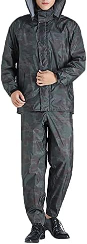 レインウェア上下セット メンズ レインコート 耐久性 透湿 カッパ 撥水 雨着 防風 雨具 防水 雨合羽 自転車 バイク 登山 釣り 通勤 梅雨・台風対策 収納袋付き L~3XL