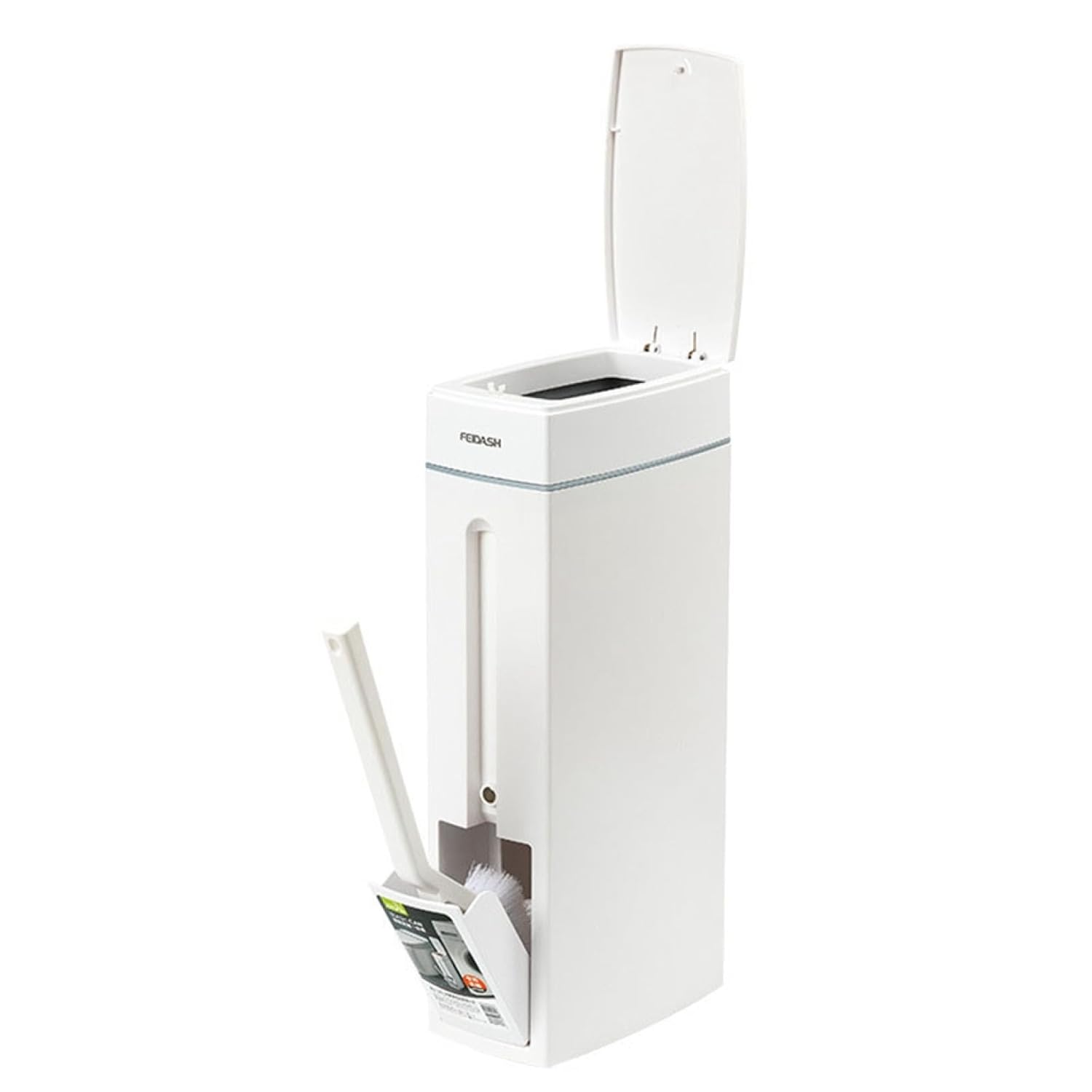 ゴミ箱 ふた付き 4L ダストボックス 角型 プッシュ式 ごみ箱 スリム おしゃれ 抗菌 消臭 密閉 音無し トイレ 浴室 プラスチック