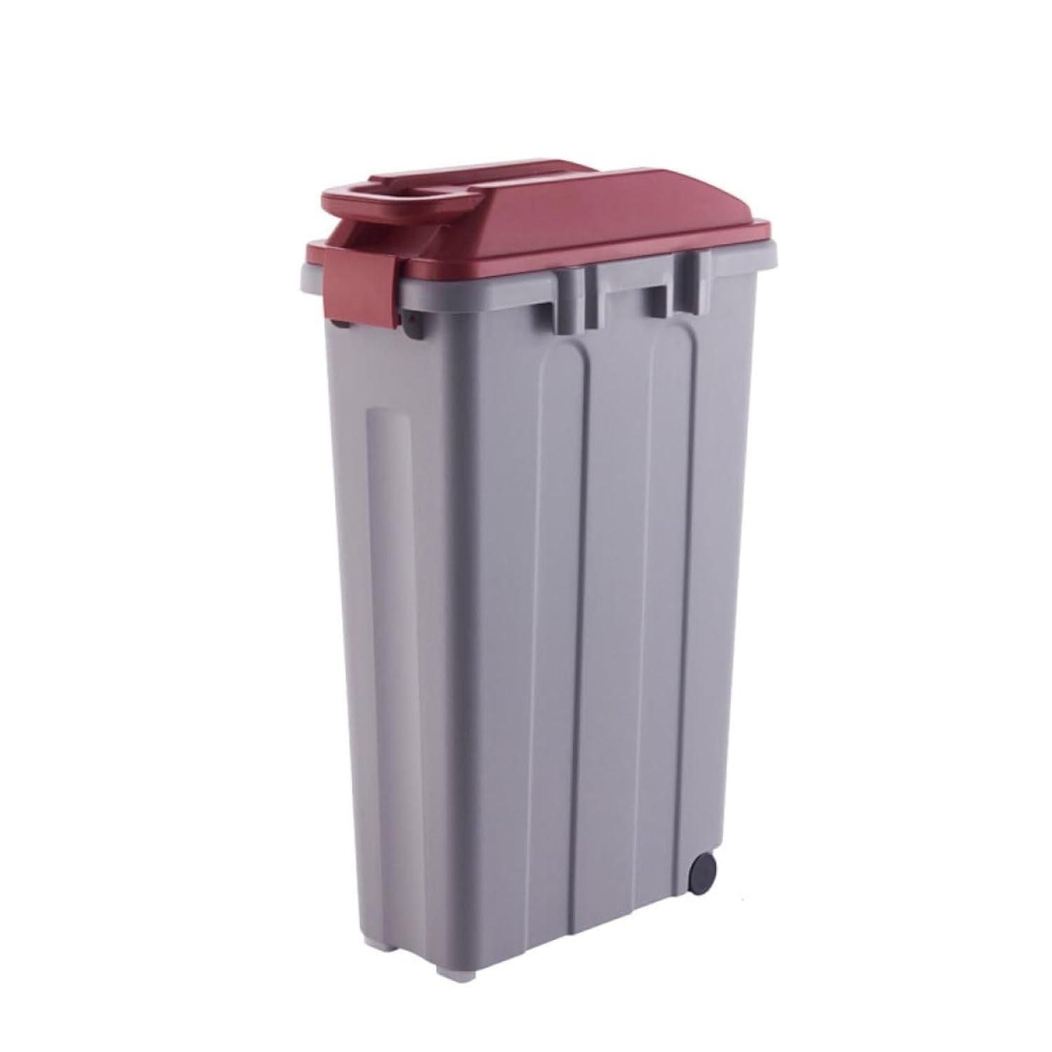 ダルトン プラスチックトラッシュカン レッド 45Lサイズ ゴミ箱 インテリア 分別 スリム ゴミ箱 トラッシュ おしゃれ キッチン ふた付き ダストボックス ふた付き おしゃれ 縦型 分別 大容量｜Funny Life 店