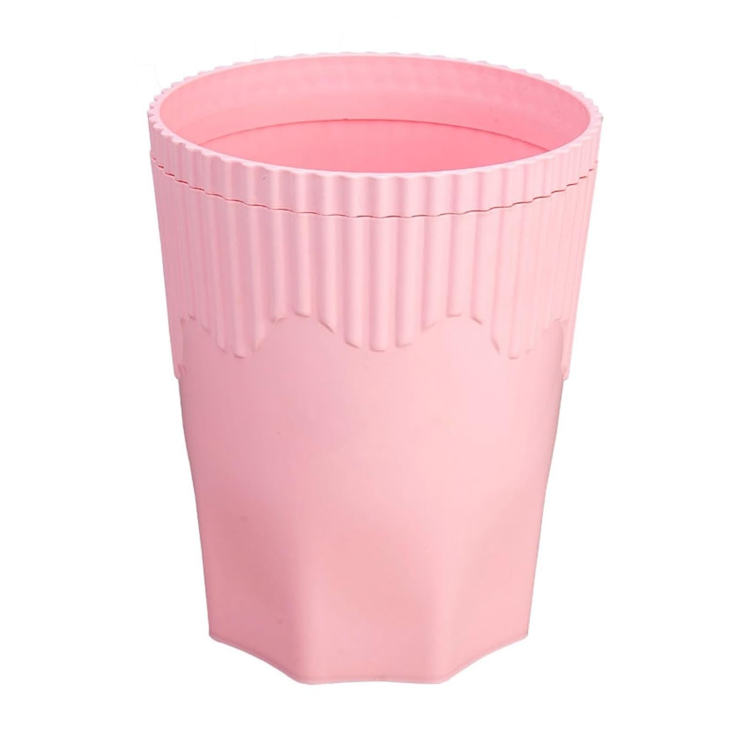 ゴミ箱 フタなし 10L ダストボックス 丸型 ごみ箱 スリム おしゃれ シンプル 抗菌 部屋 キッチン リビングルーム トイレ 浴室 オフィス用 プラスチック