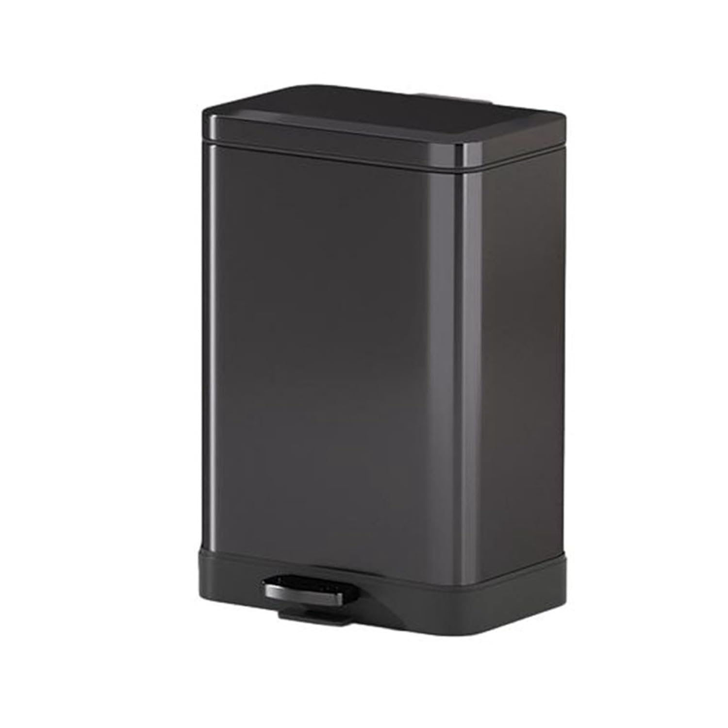 ゴミ箱 ふた付き 20L ダストボックス 角型 ペダル式 ごみ箱 スリム おしゃれ 抗菌 消臭 密閉 音無し 部屋 キッチン リビングルーム トイレ 浴室 オフィス用 スチール