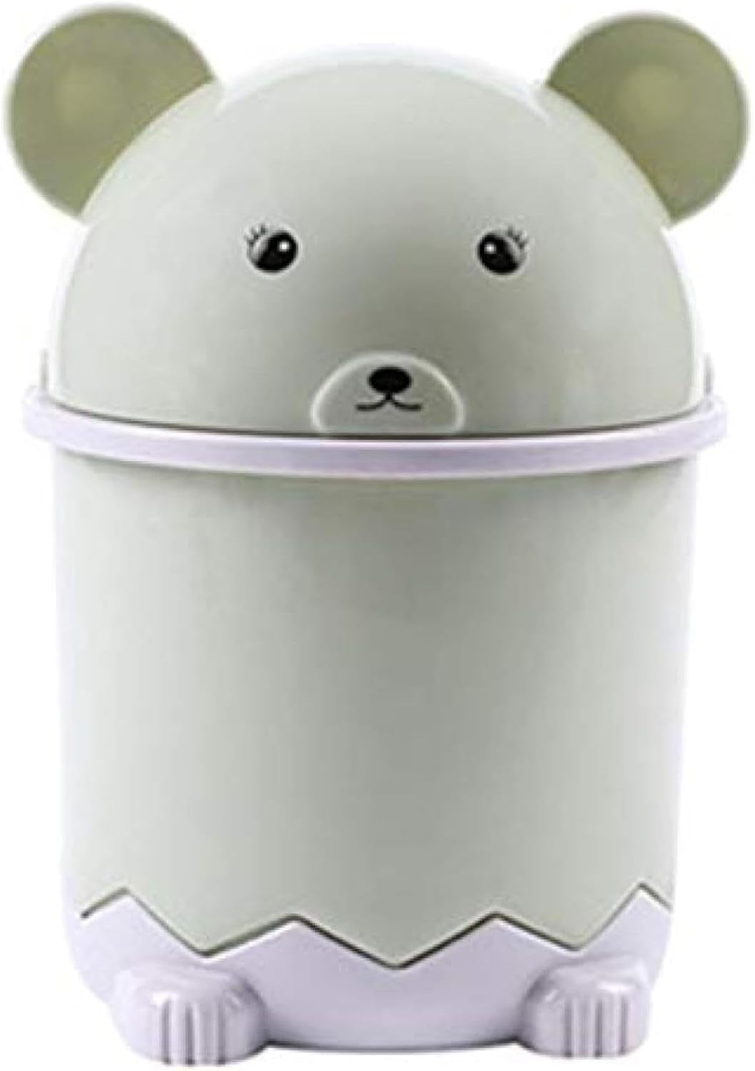 卓上ゴミ箱 ふた付き 小さい 可愛い 動物 ミニゴミ箱 車用 ゴミ箱 ゴミ箱 フタ付き 防水 防臭 おしゃれ mini 臭気防止 密閉 トイレ (ピンク) 洗面所 寝室 オフィス 寝室 キッチン車載