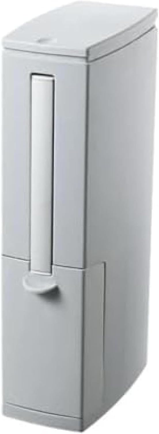 ゴミ箱 ふた付き 6L ダストボックス 角型 プッシュ式 ごみ箱 スリム おしゃれ 抗菌 密閉 消臭 音無し トイレ 浴室 プラスチック