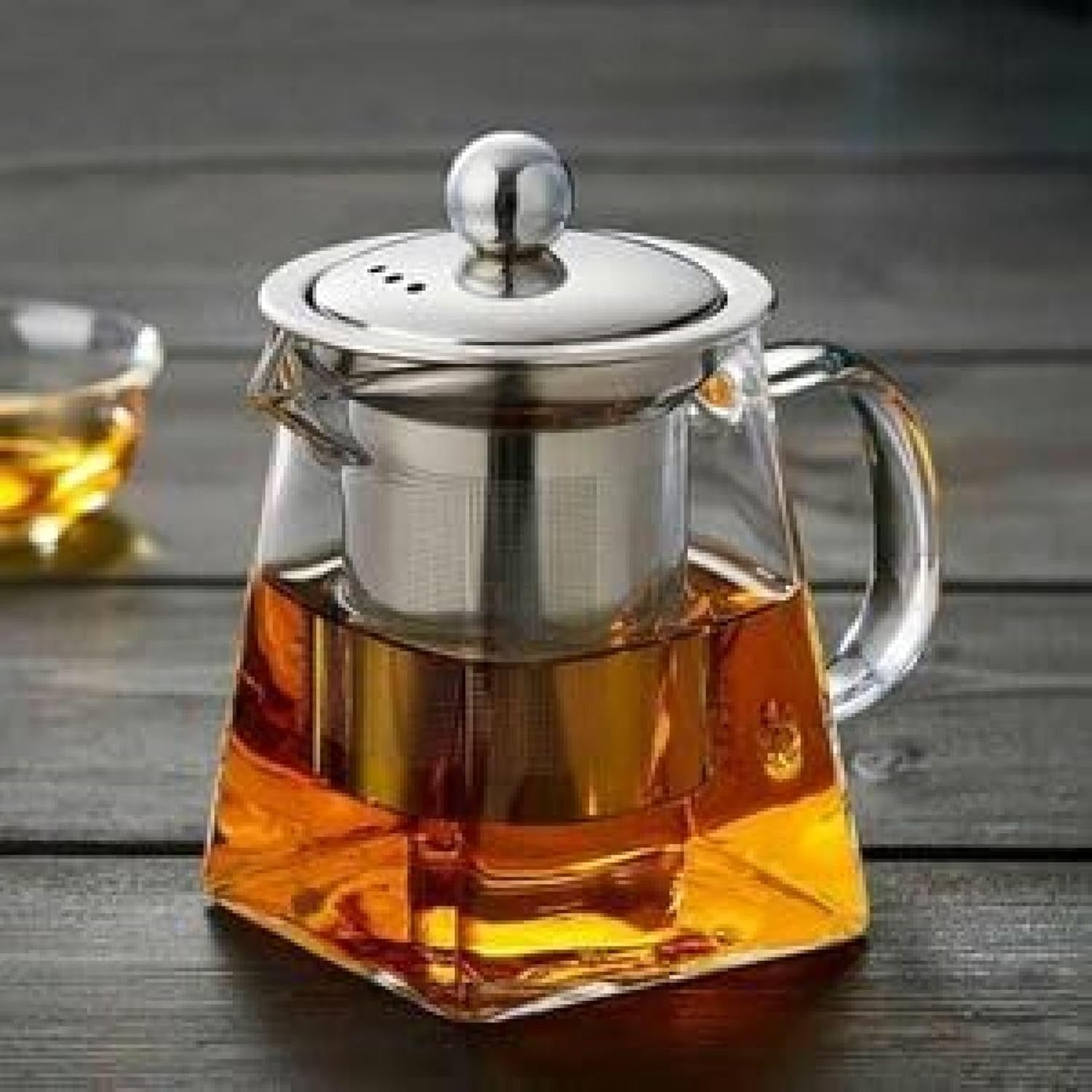 2~3人用 耐熱ガラス ティーポット 急須 紅茶 お茶 ティータイム 急須 ティーポット 紅茶 ポット 耐熱ガラス容器 耐熱ガラスポッ