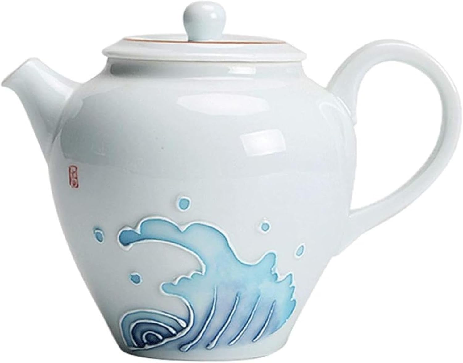 労働者階級の茶の葉 瀬戸もの ティーポット 湯沸かし ティーポット 茶道御先棒 言い慣わし芸術品 身寄り用 紅茶ポ 身寄り用 旅する 卓上 器 ヴィンテージ ふり出し