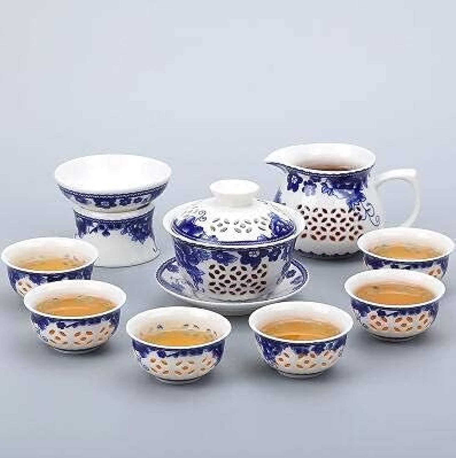 茶器セット プーアル茶用 セラミックティーポット ティーカップ チャイニーズ カンフーティーセット ティートラベルマッチャ用 ドリンク ウェアカップ