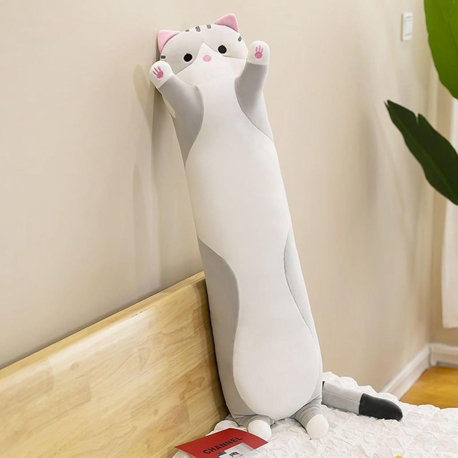 猫のぬいぐるみ ネコ 抱きまくら クッション 大きいサイズ 可愛い 動物 ふわふわ もふもふ 柔らかい 癒しグッズ ねこ縫い包み だきまくら 添い寝まくら 気持ちいい 彼女 店飾り ストレス解消 バレ
