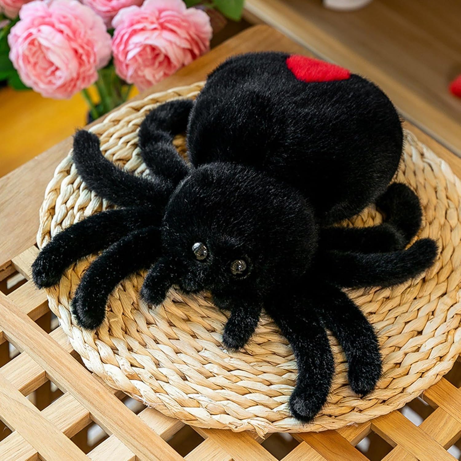 ぬいぐるみ 細蟹 蜘蛛 本当の 3D パステル色の やわらか 高柔軟性 立体 面白おかしい 創造的 文字記号 生きすだま御祭りの飾り付け 整蠱具 支持者 彼 赤ちゃん ハロウィン 黒いこと 25糎