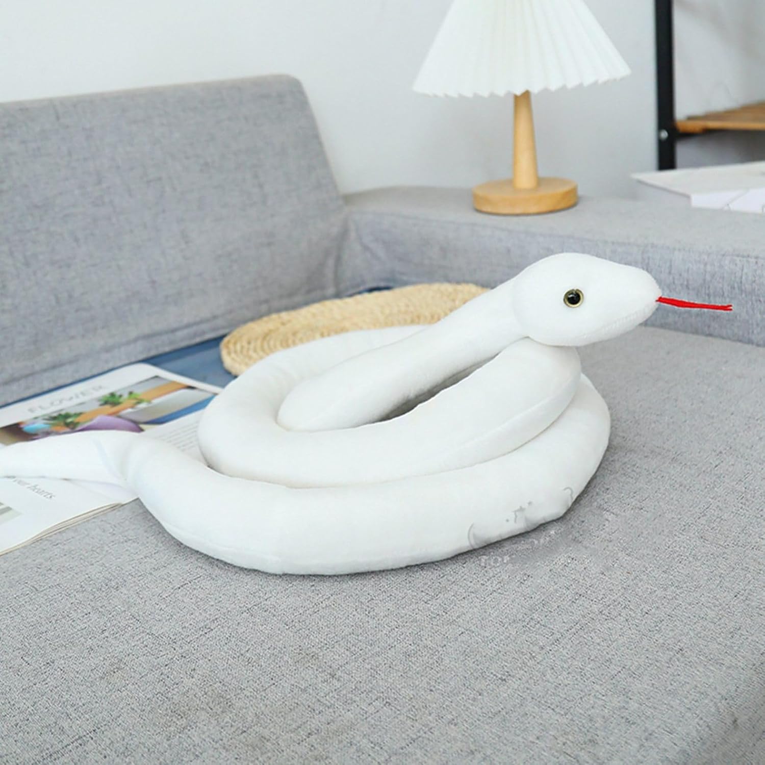 蛇 ぬいぐるみ ヘビ 本物そっくり 特大 リアル 面白い おもちゃ 抱き枕 人形 動物 クッション 添い寝枕 柔らかい 低反発 プレゼント 子供 置物 女の子 男の子 多機能 整蠱ギフト インテリア|Funny Life 店