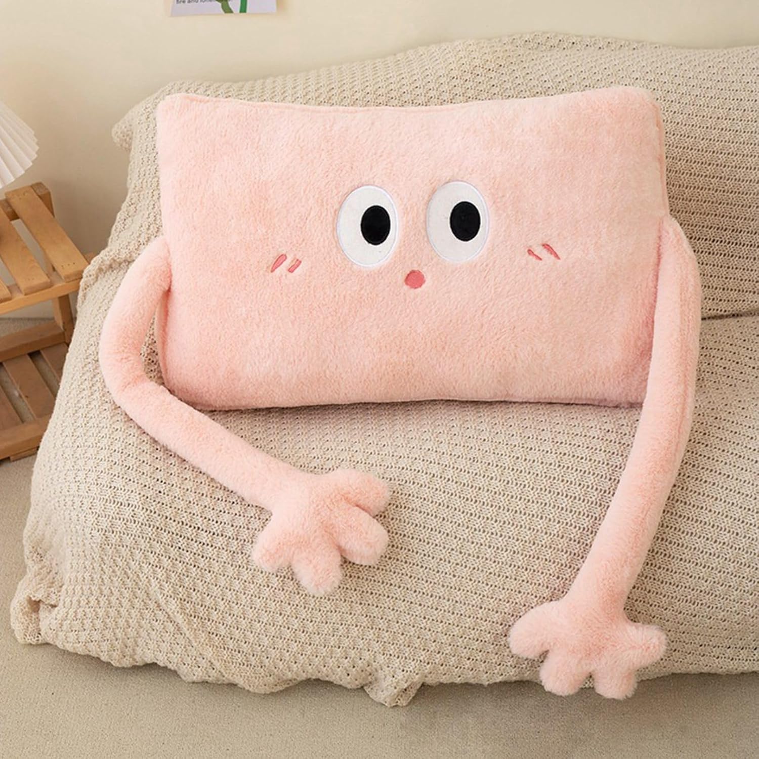 手の形 ぬいぐるみ 抱きまくら クッション 可愛い 萌え萌え おもしろ リラックスマクラ 添い寝枕 人形 腰掛けクッション 横向き寝 クリエイティブ 癒される もちもち ふわふわ もふもふ 柔らかい