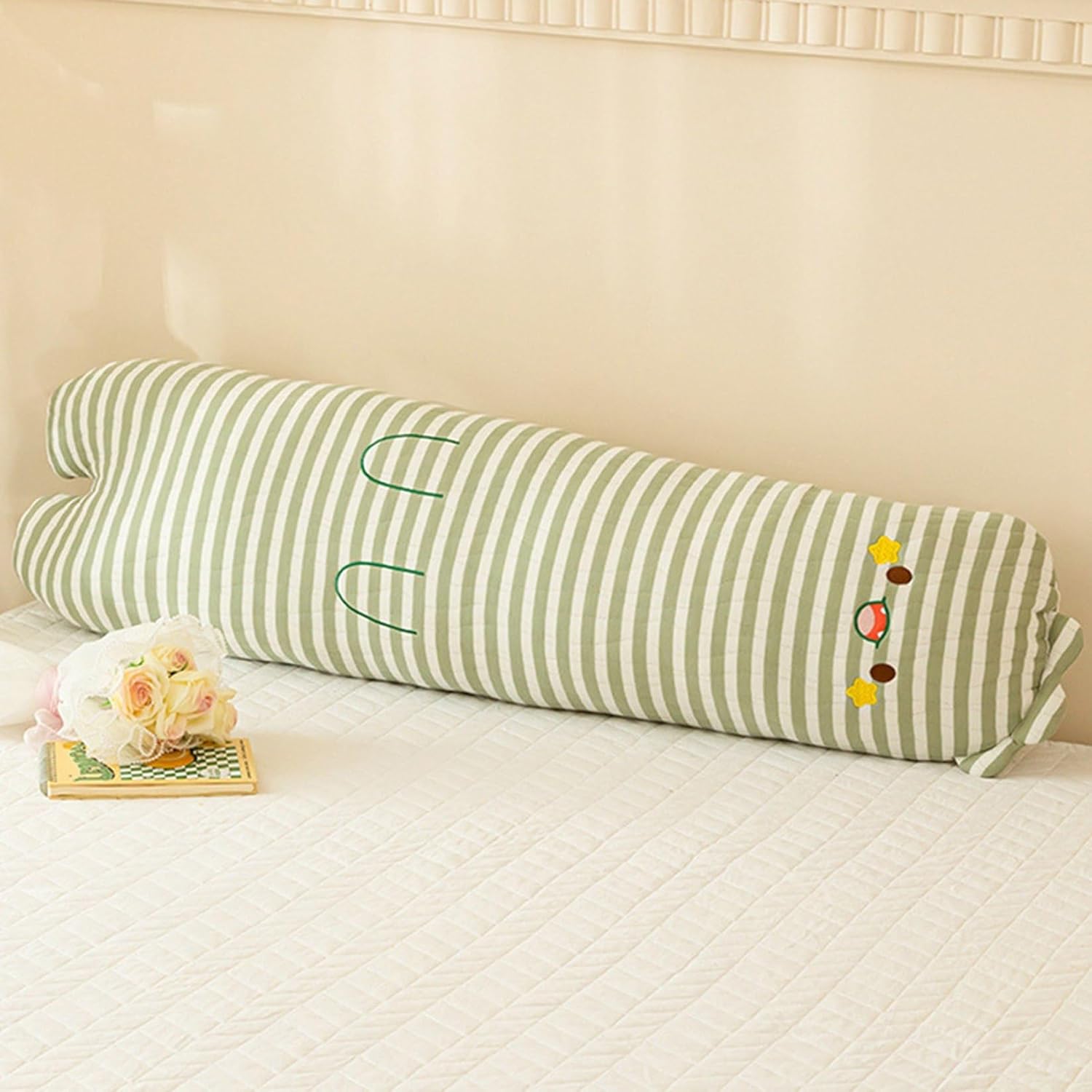 抱きまくら ぬいぐるみ クッション 添い寝まくら 可愛い 萌え萌え 柔らかい 縞柄 オシャレ 癒しグッズ 横向き寝 ソファー背当て 人形 気持ちいい リラックスマクラ ギフト プレゼント ねむねむ 彼|Funny Life 店
