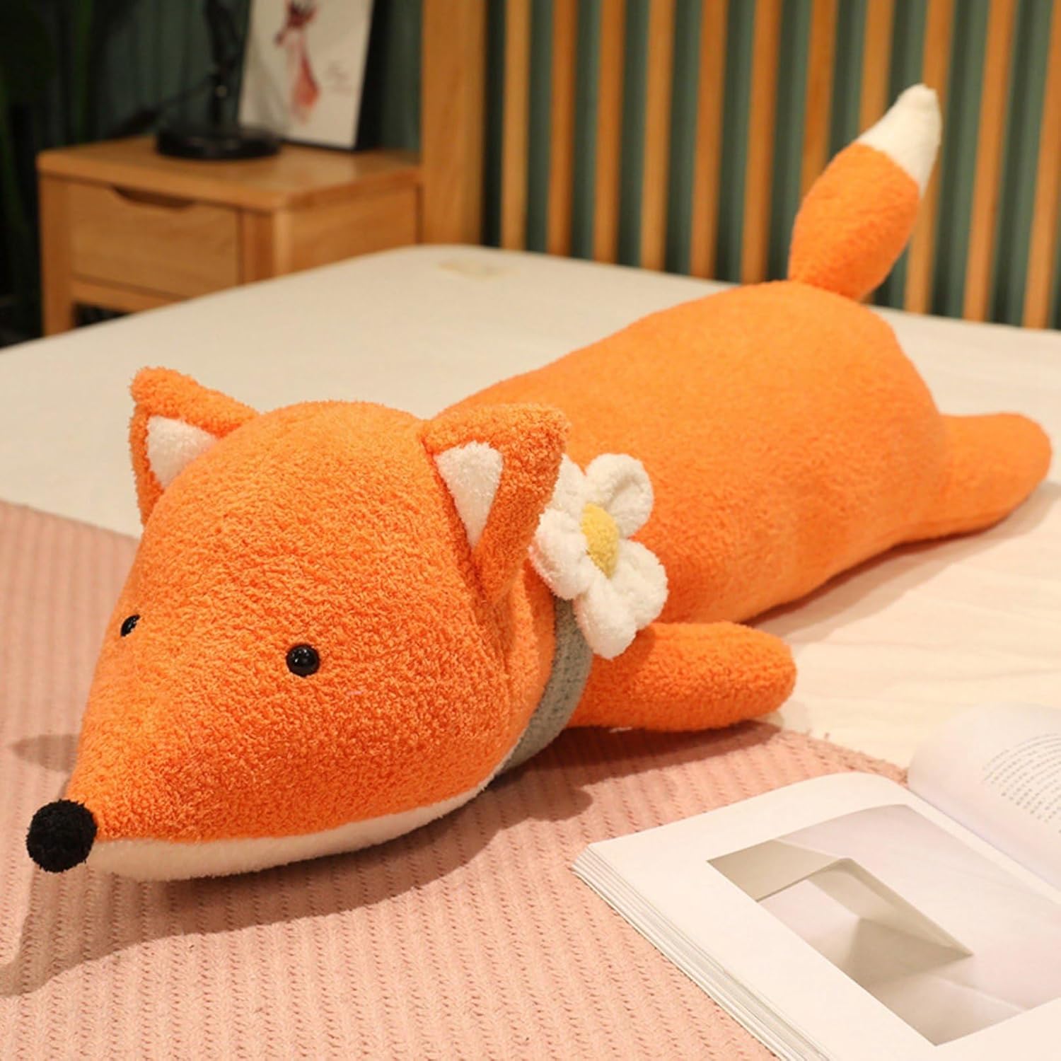 ぬいぐるみ 抱きまくら クッション 可愛い 動物 縫い包み ロング 長い ソファー背当て 添い寝枕 横向き寝 枕 もちもち ふわふわ もふもふ 柔らかい 癒しグッズ 洗える 気持ちいい リラックス イ|Funny Life 店