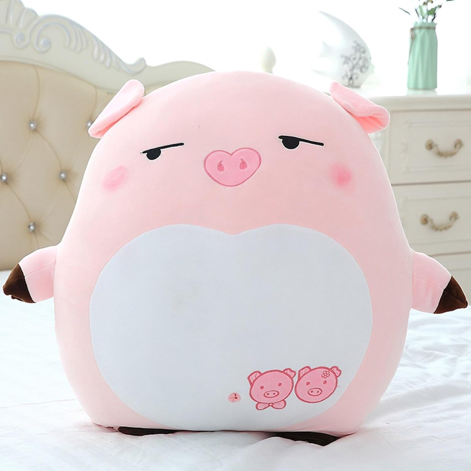 好いたらしい ぶたぬいぐるみ 抱き枕 豚団子 萌え萌え 豚 毛の荒物 ふわふわぬいぐるみ やわらか 愛くるしげあやつり人形 ぶた抱きまくら 背当たれ 癒しグッズ 気持ちいい おもしろ 高弾力性 差し上げ物 差し上げ物 意中の女 母