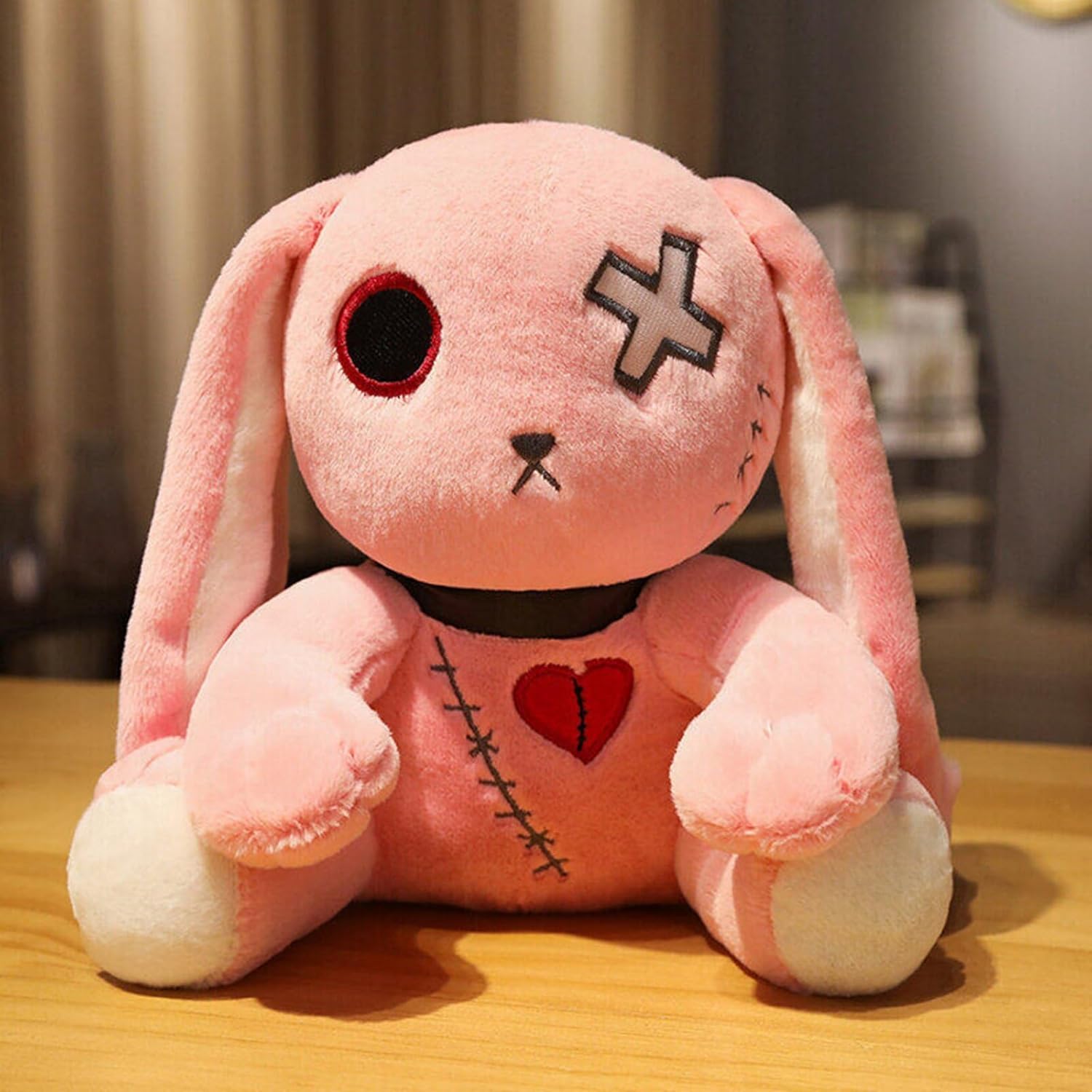ウサギのぬいぐるみ 抱きまくら 不気味なウサギ人形 動物 兎 縫い包み 恐ろしいぬいぐるみ おもしろ 枕 柔らかい ふんわり クリスマス ハロウィーン イースター 彼氏 子供用 友達 ギフト プレゼン