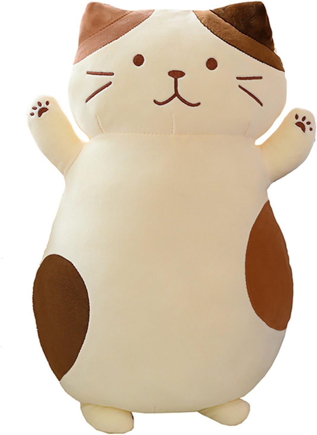 ねこぬいぐるみ 抱きまくら 可愛い 萌え萌え 猫 動物 かわいいネコ縫い包み 猫人形 ふわふわ 柔らかい クッション 背当て 癒し系 洗える インテリア お祝い 店飾り ギフト プレゼント 猫 85c