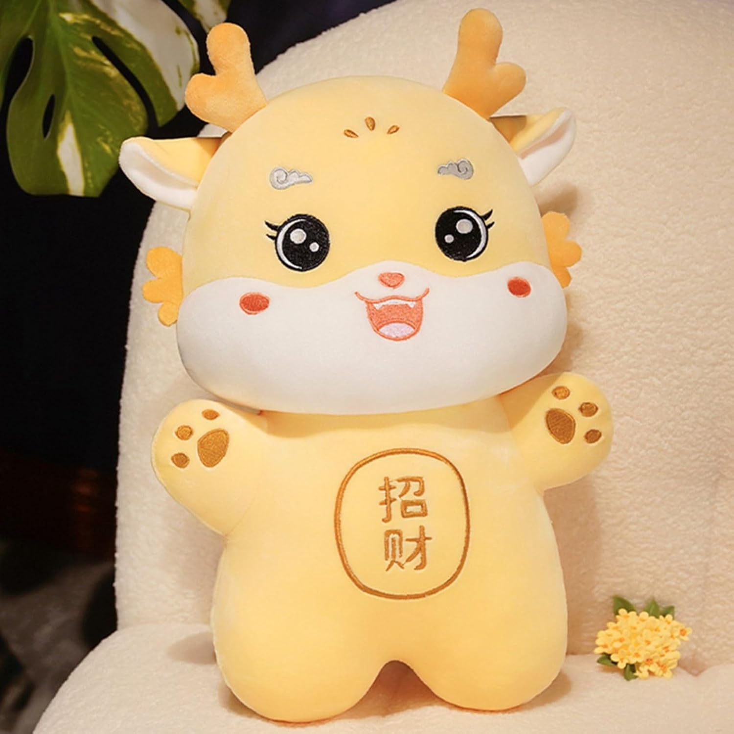ぬいぐるみ 抱きまくら おもちゃ クッション 可愛い龍 動物 萌え萌え 招財 縁起物 もふもふ 抱き枕 可愛い 柔らかい 癒し系 ドラゴン縫いぐるみ かわいい人形 ストレス解消 お誕生日 お祝い 結婚｜Funny Life 店