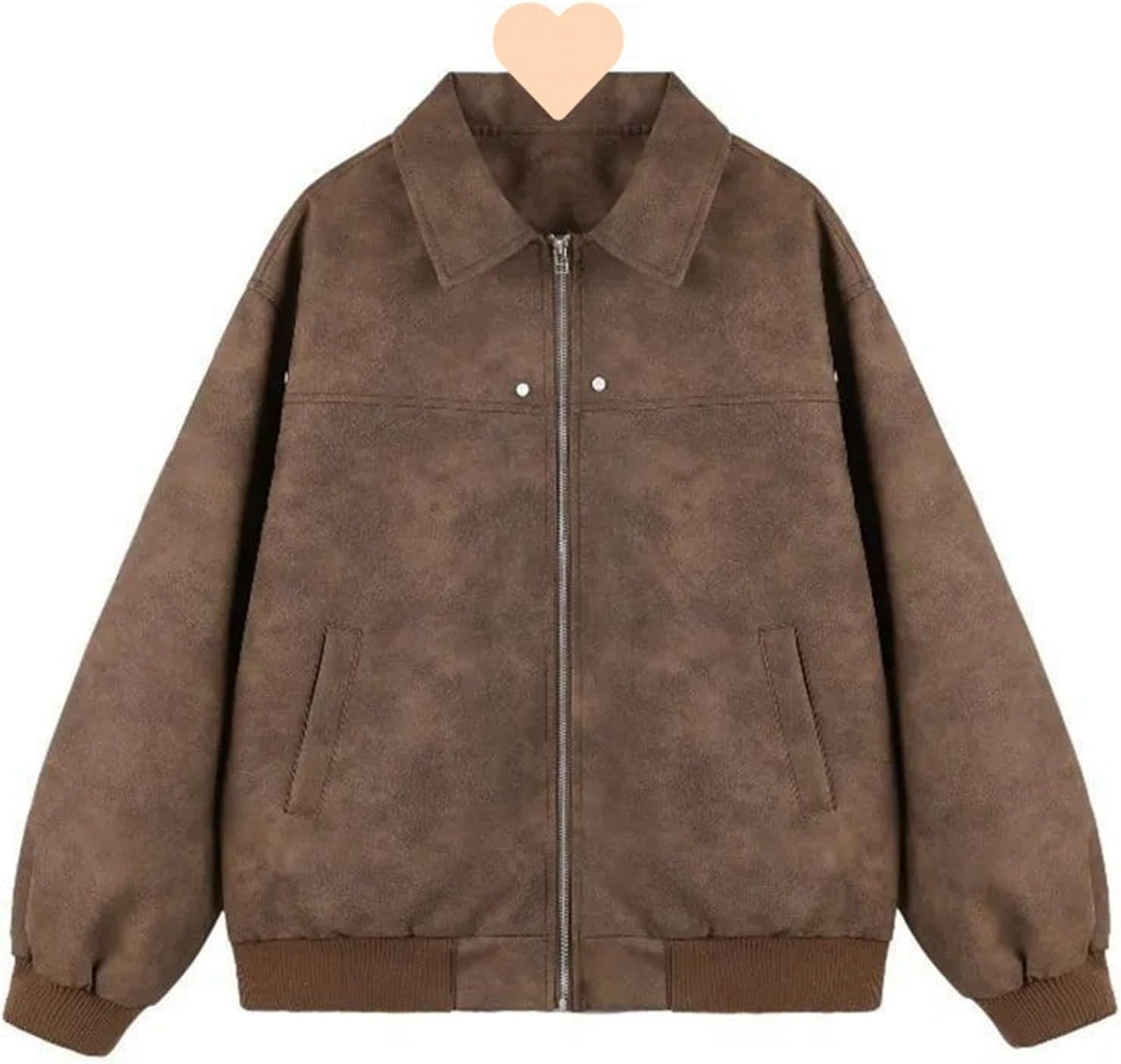 レザージャケット ユニセックス PUレザージャケット 革ジャケット アメカジジャケット 厚手 PU ジャンパー アウター 大きめ カジュアル ゆったり ファッション 春秋 冬服 薄手厚手2タイプ 9,640円
