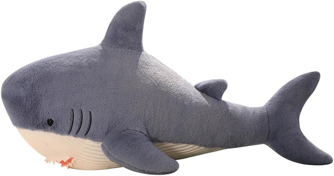 ぬいぐるみ サメ 抱き枕 可愛い 魚 添い寝まくら フワフワ おもちゃ 萌えグッズ 肌触りよい 洗える 癒し系 お年寄りへ 子供 大人 記念日 誕生日 お祝い クリスマス ハロウィン プレゼント イン