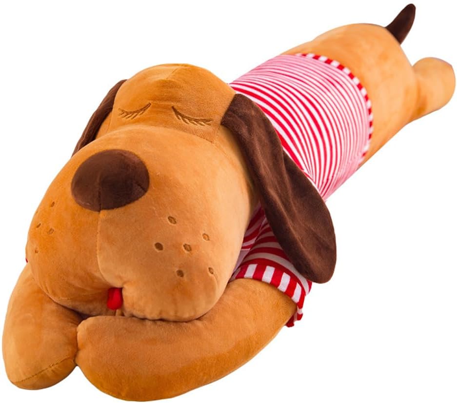 ぬいぐるみ 動物 抱き枕 可愛い 犬 添い寝まくら フワフワ おもちゃ 萌えグッズ 肌触りよい 洗える 癒し系 お年寄りへ 子供 大人 記念日 誕生日 お祝い クリスマス ハロウィン プレゼント イン