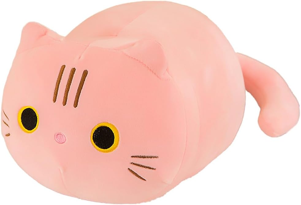 ぬいぐるみ 抱き枕 ネコ だきまくら 動物 ふわふわ クッション 柔らかい 気持ちいい 丸洗いOK 面白い おもちゃ クリスマス プレゼント 店飾り 贈り物 誕生日 ギフト お祝い 可愛い 癒しグッズ