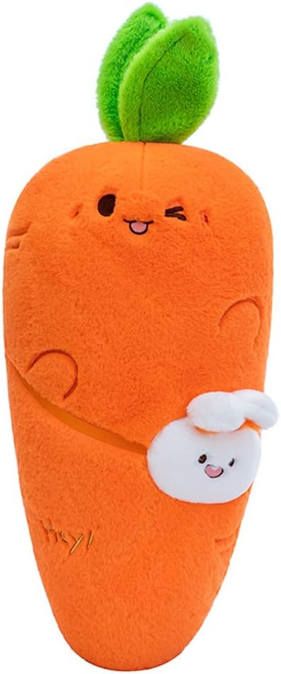 ぬいぐるみ 抱き枕 可愛い 人参 添い寝まくら 野菜 フワフワ おもちゃ 萌えグッズ 肌触りよい 洗える 癒し系 お年寄りへ 子供 大人 記念日 誕生日 お祝い クリスマス ハロウィン プレゼント イ｜Funny Life 店 7,104円