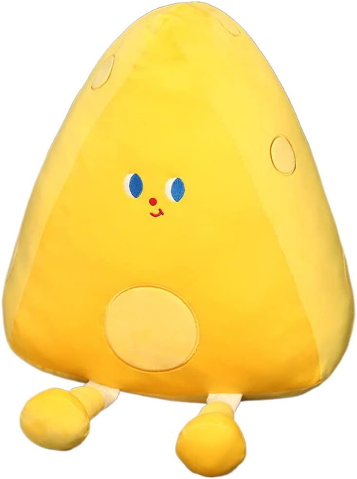 ぬいぐるみ 抱きまくら 抱き枕 チーズ 可愛い ふわふわ もこもこ 柔らかい もちもち 縫い包み だきまくら 多機能 面白い 洗える 癒し系 プレゼント お祝い お誕生日 ギフト 飾り 添い寝枕 30