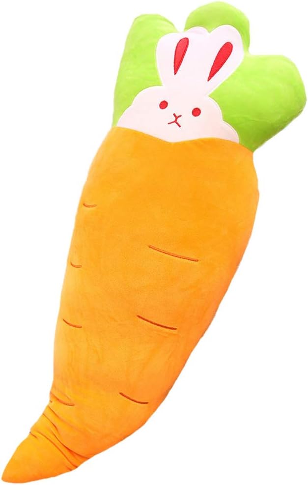 ぬいぐるみ ニンジン 兎 大きい 抱き枕 かわいい 縫い包み ふわふわ 植物 癒し リアル 添い寝 洗える お祝い プレゼントウサギ 動物 ダイコン