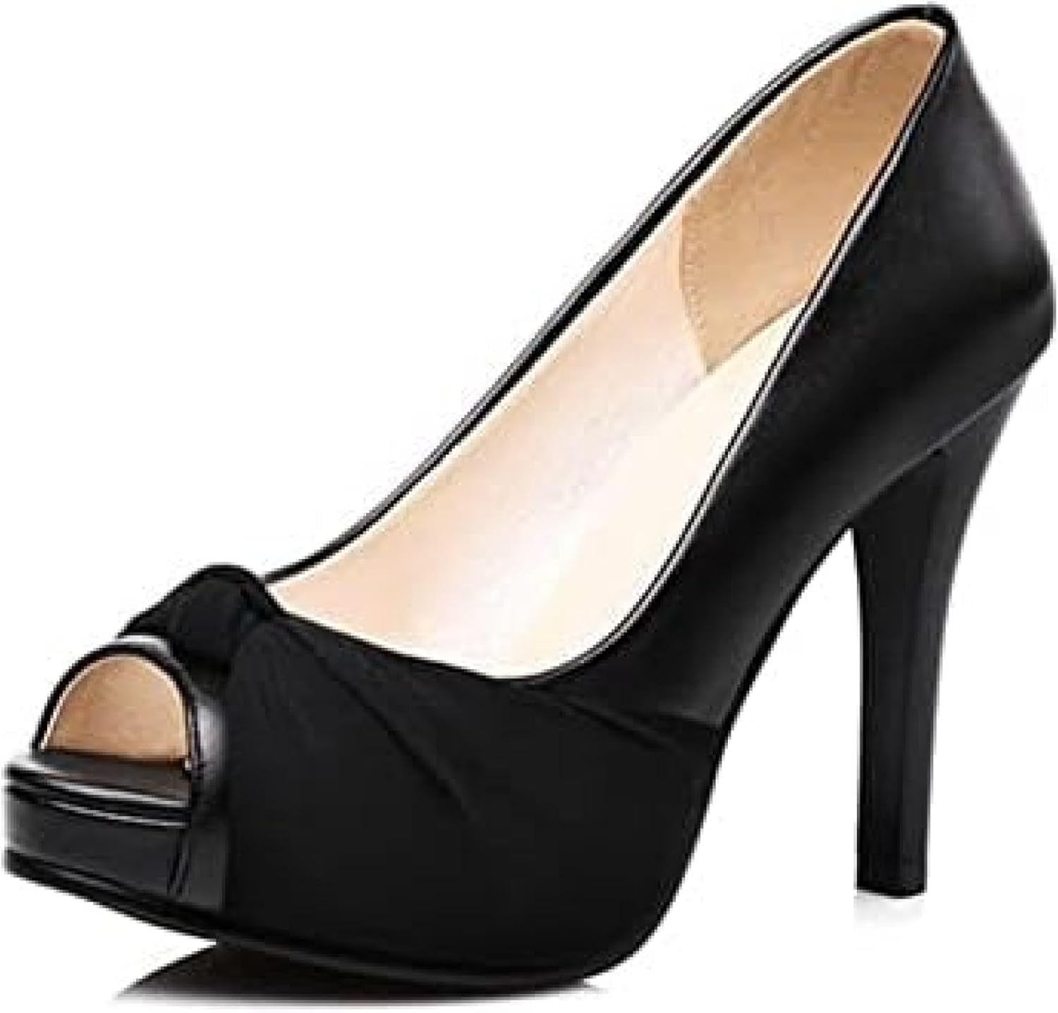 パンプス 黒 美脚パンプス 結婚式 オープントゥパンプス キャバパンプス サンダル 8/10センチヒール パーティー 歩きやすい ヒール ピンヒール キャバ嬢 発表会 演奏会 通勤 ハイヒール ドレス