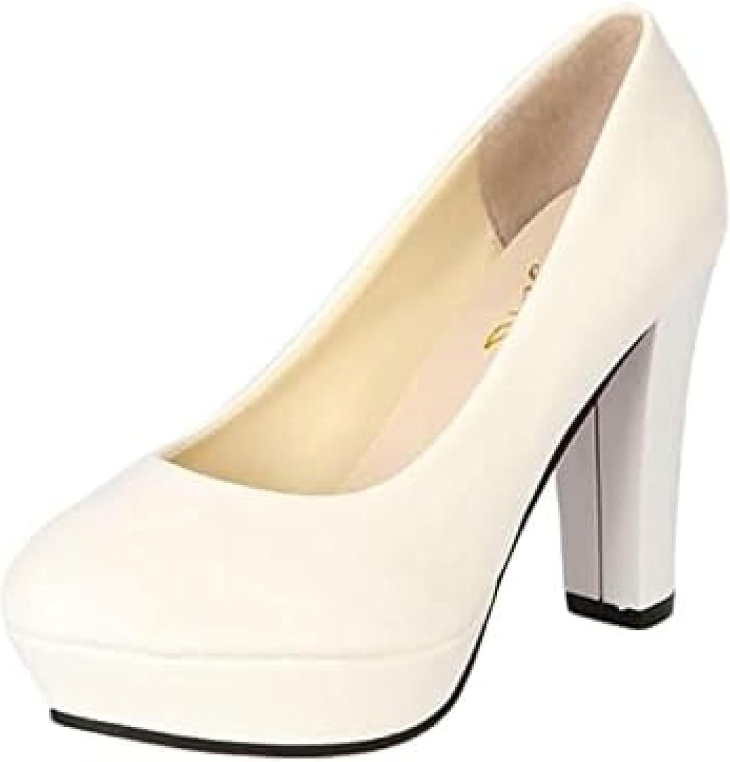 ハイヒール 厚底 パンプス 太ヒール 歩きやすい 大きいサイズ ローファー ストーム 厚底パンプス ヒール9cm 黒 エナメル 結婚式 レディース パーティー 美脚パンプス 前厚 ラウンドトゥ 二次会
