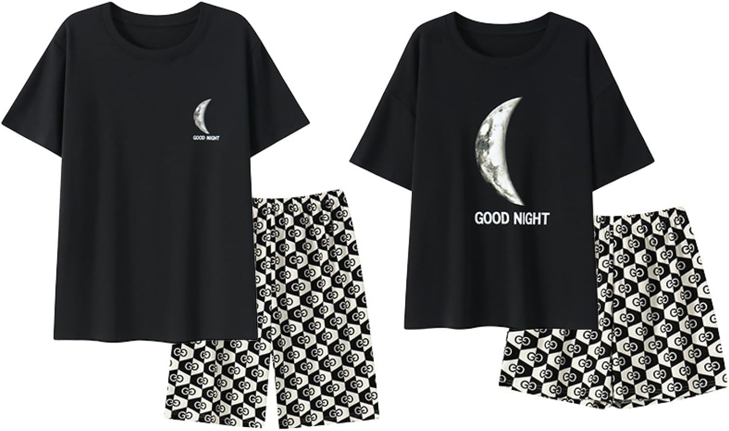 ルームウェアセット ペア 半袖 Tシャツ 短パン パジャマ レディース メンズ ペアルック 大きいサイズ カジュアル ゆったり 部屋着 寝巻き プルオーバープル Tシャツ ストレッチ 通気 ひんやり